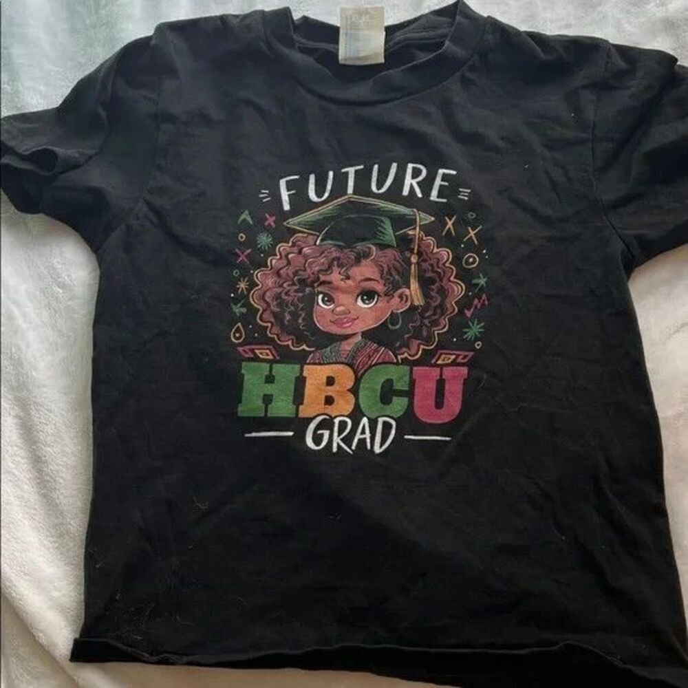 Future HBCU Grad Black T-Shirt (Youth S)